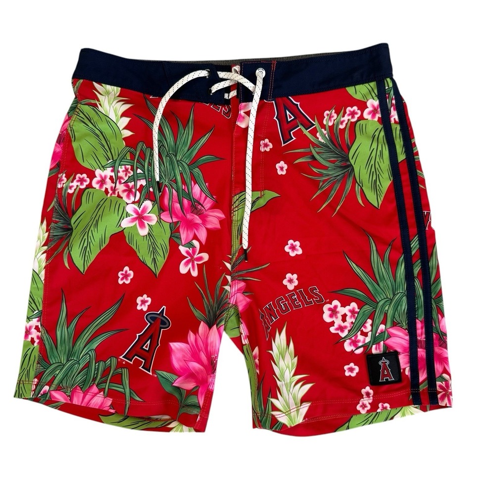 Hurley Phantom 28 Red Floral Angels Men's‎ Board Shorts